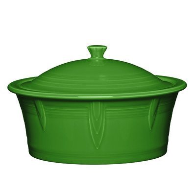 2.81 Qt. Round Covered Casserole Color: Shamrock