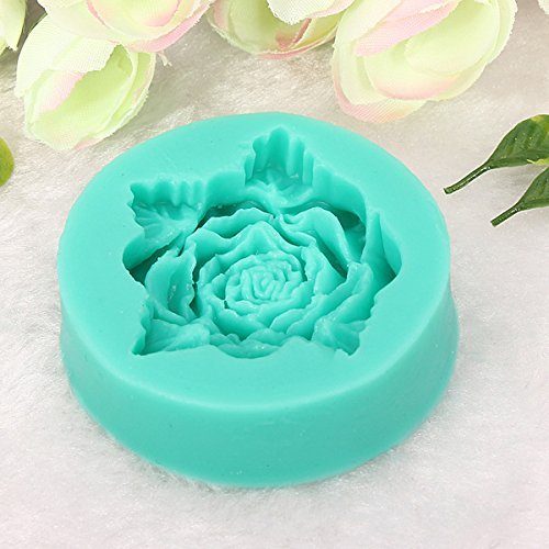 3D Rose Fondant Cake Bread Decorating Sugarcraft Silicone Pop Soap Mold Mould DIY Tools by EZY Mart N3
