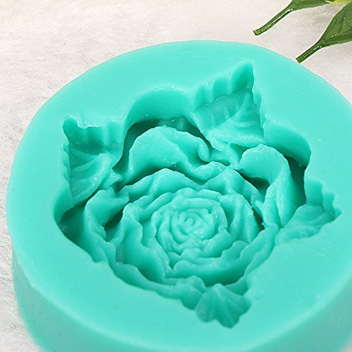 3D Rose Fondant Cake Bread Decorating Sugarcraft Silicone Pop Soap Mold Mould DIY Tools by EZY Mart N6