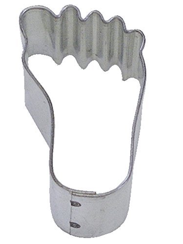 R&M Mini Foot Cookie Cutter in Durable, Economical, Tinplated Steel