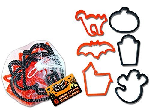 Halloween Cookie Cutter Set - 6 Assorted Shapes