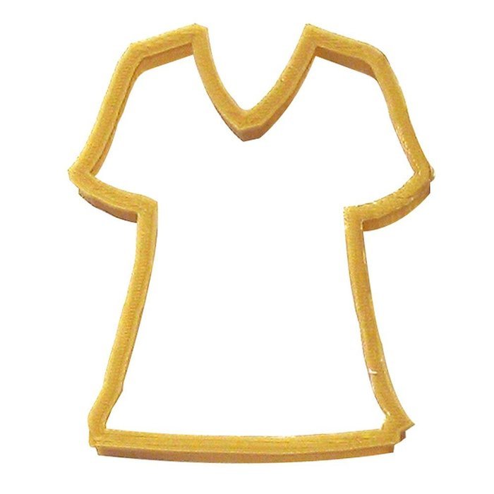 Scrubs Top Plast-Clusive Cookie Cutter 3.75" PC0179