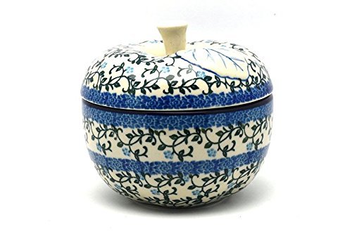 Polish Pottery Apple Baker - Large - Terrace Vines
