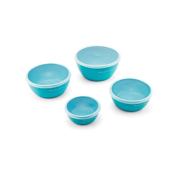 KitchenAid Prep Bowls, Set of 4, White N8