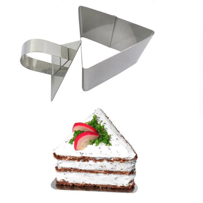 uxcell Stainless Steel DIY Small Mousse Ring Lamy Cheese Cake Mold Food Moulding Tool(Square) N14