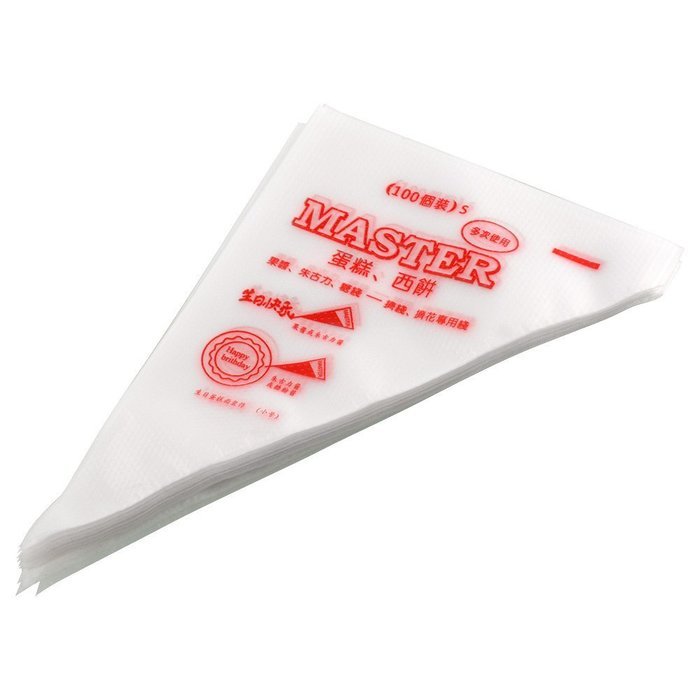 Cake Decorating Bags - Disposable Pastry Bags - Icing Piping Decorating Bags - 100 pcs