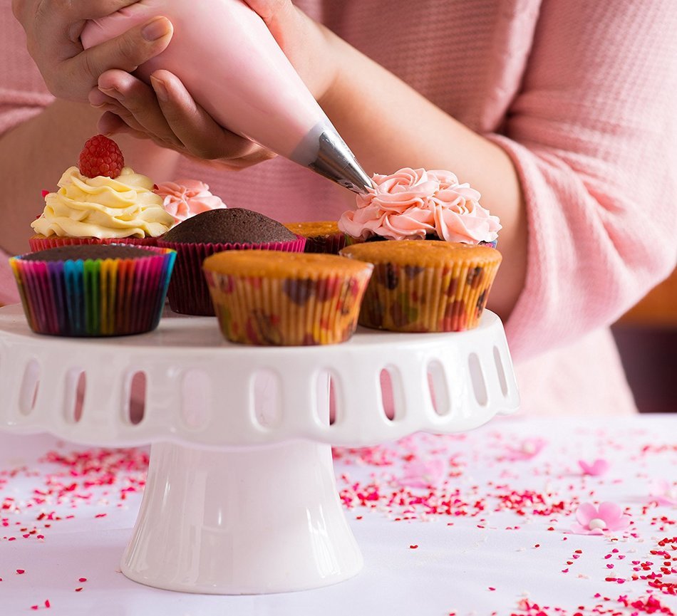 Cake Decorating Bags - Disposable Pastry Bags - Icing Piping Decorating Bags - 100 pcs N3