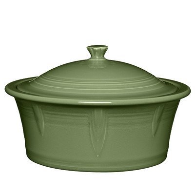 2.81 Qt. Round Covered Casserole Color: Sage