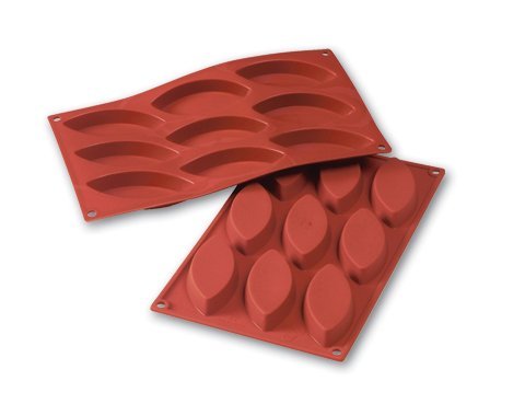 Professional Silikomart Uniflex Big Boat Silicone Mold Baking Pan