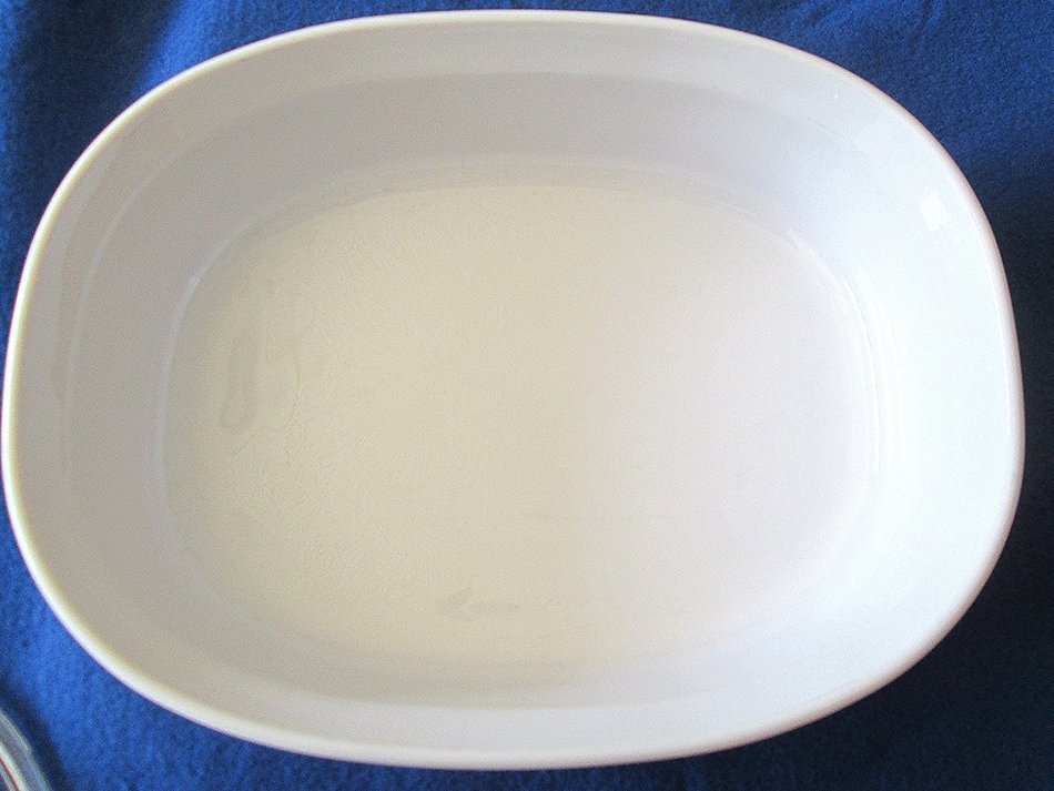 Corning Ware F-2-B Floral Oval Casserole 2.8 Liter with Lid N2