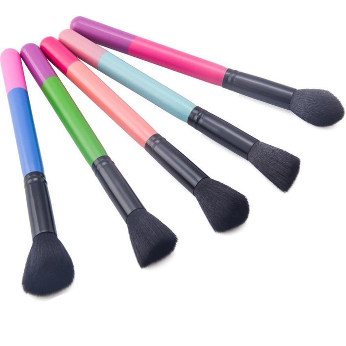Mikey Store Cosmetic Makeup Brush Makeup Brush Eyeshadow Brush (5pc Multicolor)