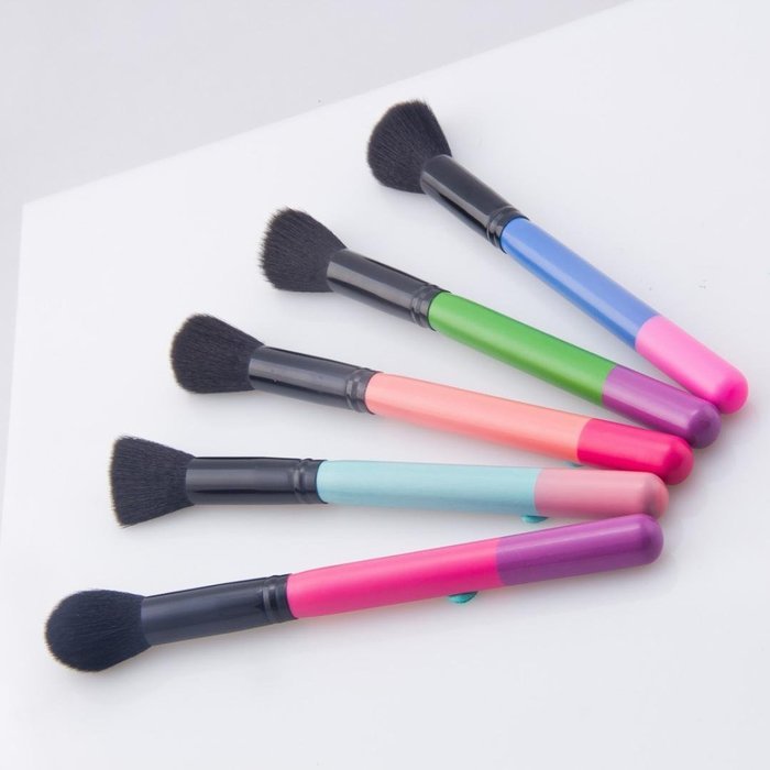 Mikey Store Cosmetic Makeup Brush Makeup Brush Eyeshadow Brush (5pc Multicolor) N2