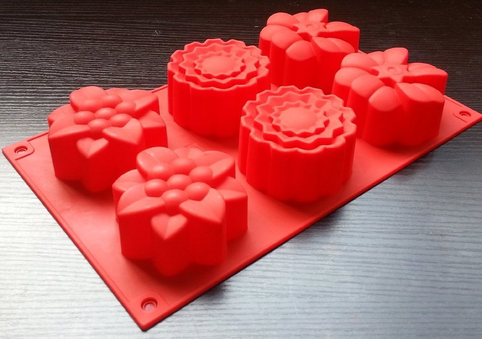 Mooncake Mold Silicone Non Stick Cake Ice Cube Mold Chocolate Jelly Candy Biscuit Moul N2
