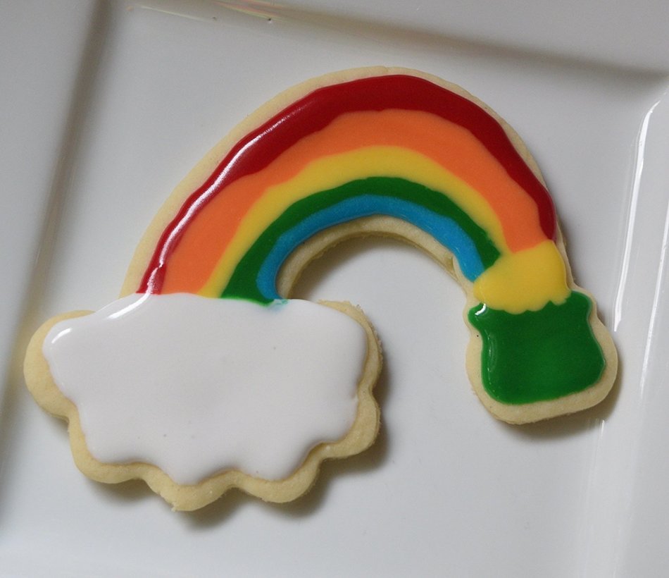 Somewhere Over the Rainbow Pot O' Gold St. Patricks Day Cookie Cutter N3