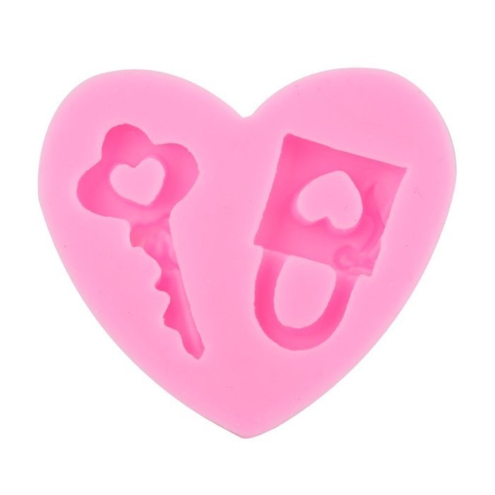 Yosoo DIY Four Shape to The Mold Silicone Kitchen Restaurant Bar Non-stick Cake Decoration Fondant Mold Tool (... N2