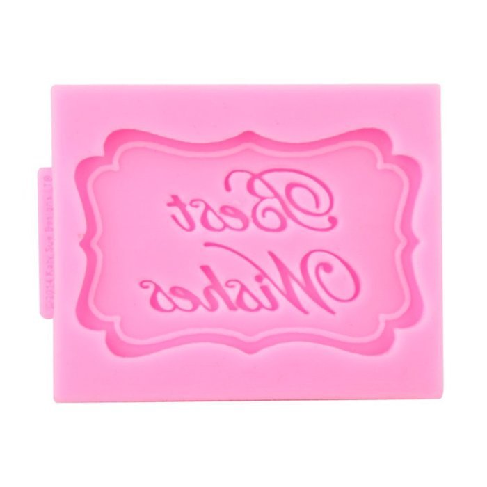 Yosoo DIY Four Shape to The Mold Silicone Kitchen Restaurant Bar Non-stick Cake Decoration Fondant Mold Tool (... N4