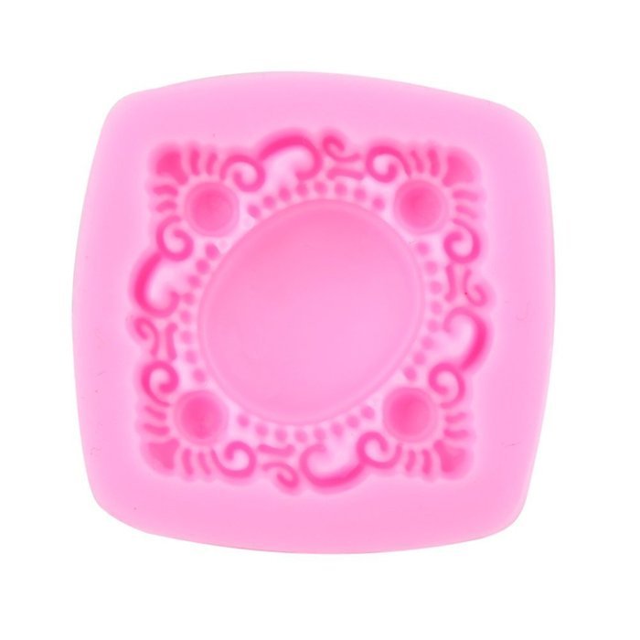 Yosoo DIY Four Shape to The Mold Silicone Kitchen Restaurant Bar Non-stick Cake Decoration Fondant Mold Tool (... N10