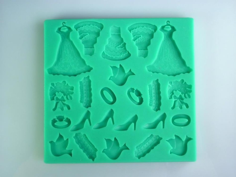Love Shape Silicone Soap Mold Fondant Cake Decorating Styling Tools Bakeware Cooking Tools Kitchen Accessories