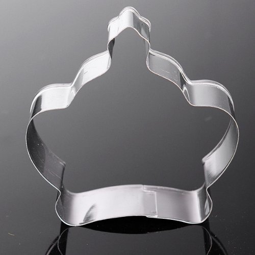 Princess Crown Cookie Cutter Cake Baking Tool Mold Stainless Steel shopping N3