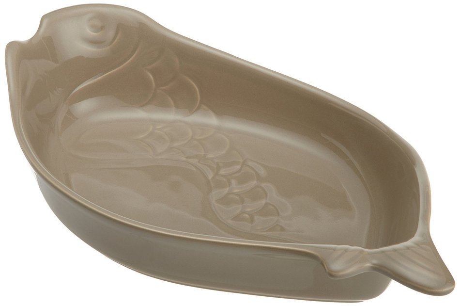 Esprit de Cuisine by Appolia Fish Shape 2 Quart Deep Baker, Lime N2