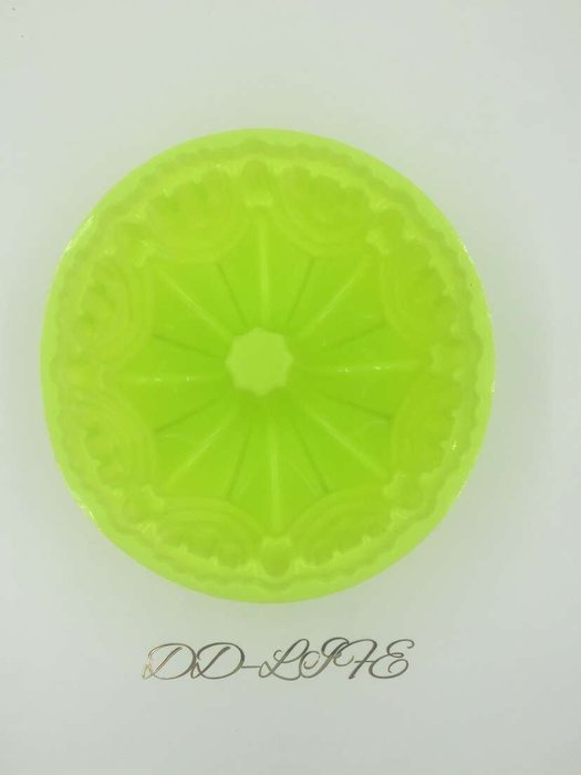 Large Lily Swirl Bundt Cake Pan Bread Chocolate Bakeware Silicone Mold N8