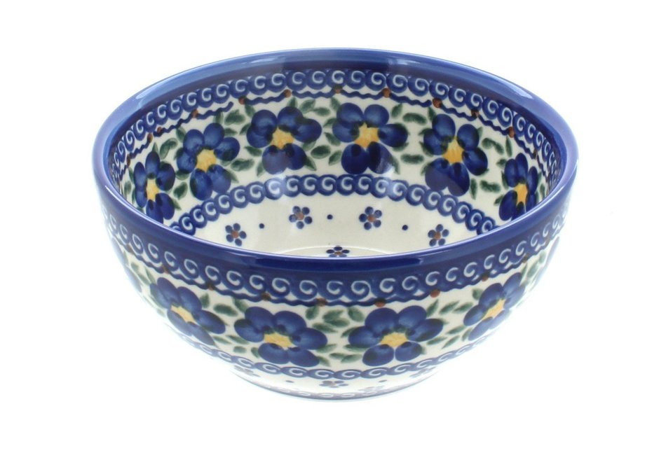 Polish Pottery Spring Blossom Cereal Bowl