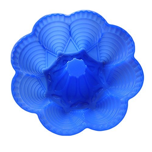 Cone Edge Silicone Cake Mold 8"x5.5"x3.3" Color At Random N2