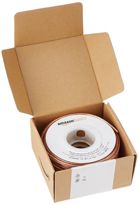 AmazonBasics 16-Gauge Speaker Wire - 100 Feet N4