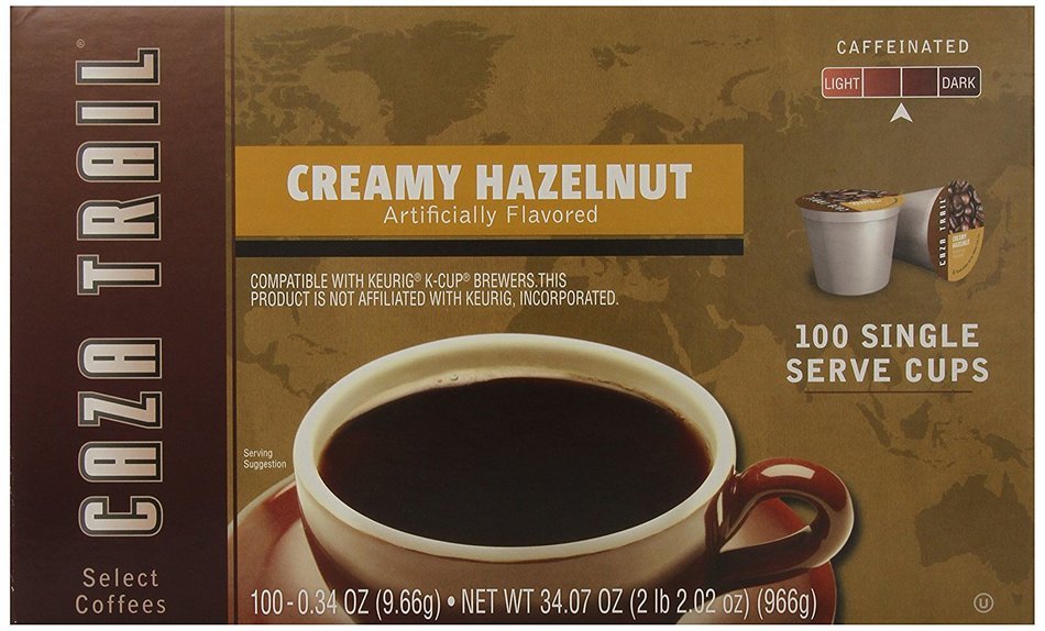 Caza Trail Coffee, Kona Blend, 100 Single Serve Cups N6