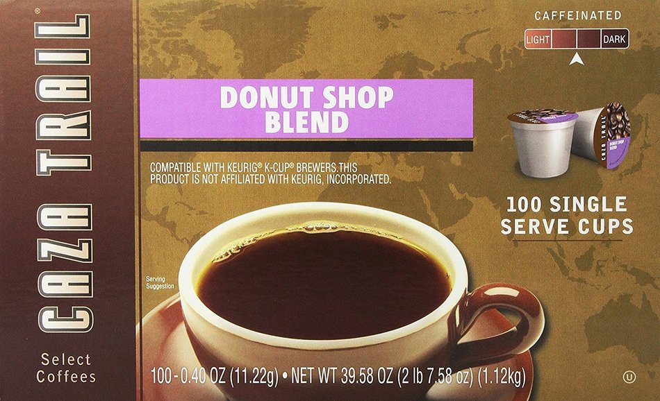 Caza Trail Coffee, Kona Blend, 100 Single Serve Cups N24
