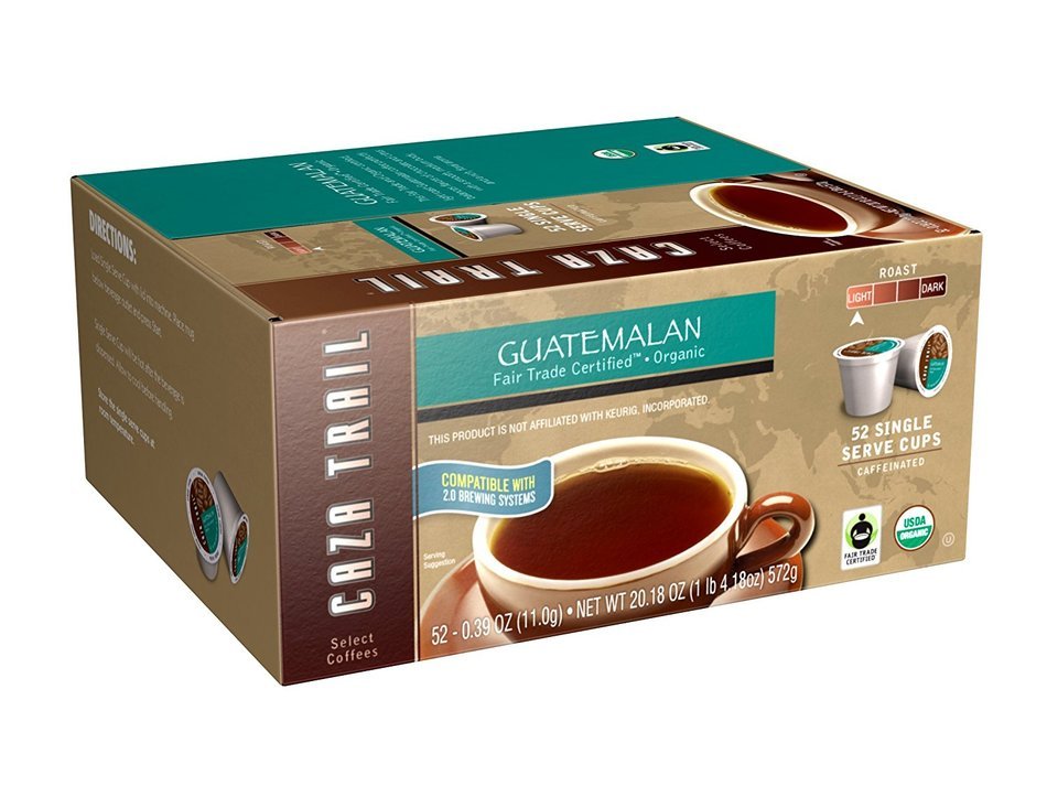 Caza Trail Coffee, Kona Blend, 100 Single Serve Cups N25