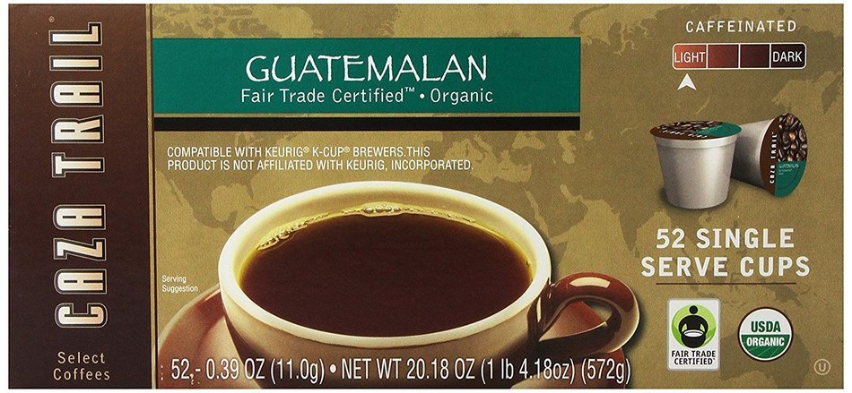Caza Trail Coffee, Kona Blend, 100 Single Serve Cups N27