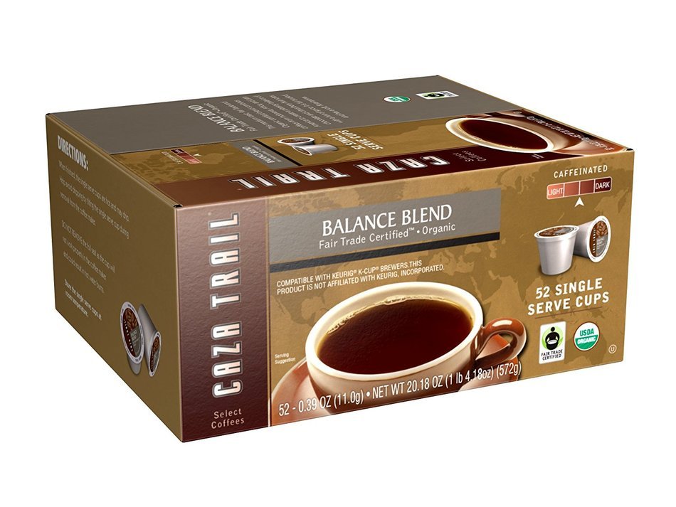 Caza Trail Coffee, Kona Blend, 100 Single Serve Cups N30