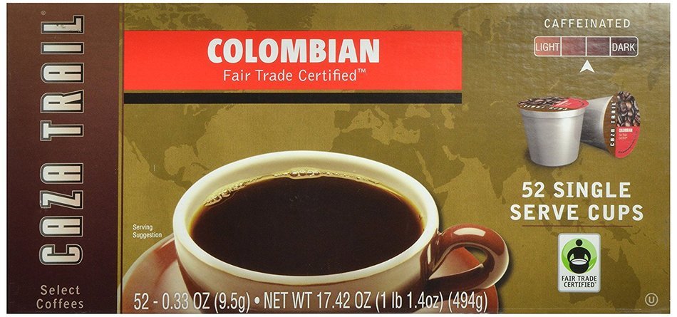 Caza Trail Coffee, Kona Blend, 100 Single Serve Cups N34