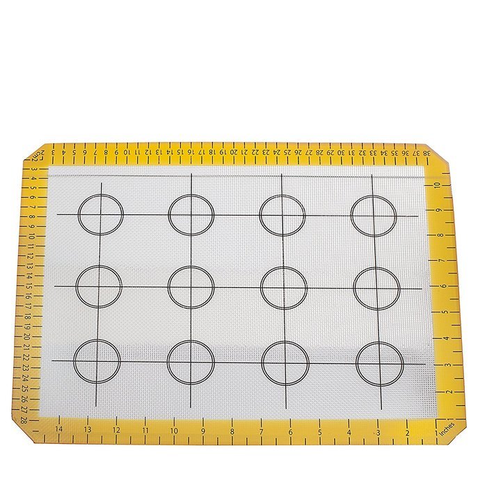 Sorbus Silicone Coated Fiberglass Non Stick Baking Mat, Eliminates the Need for Parchment and Wax Paper, White...