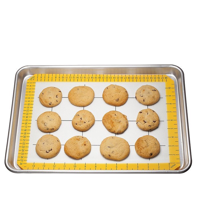Sorbus Silicone Coated Fiberglass Non Stick Baking Mat, Eliminates the Need for Parchment and Wax Paper, White... N2