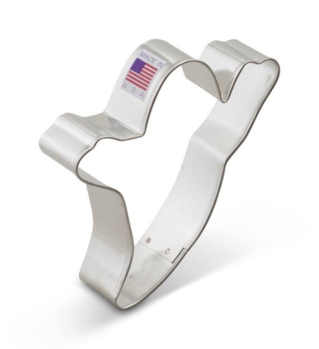Ann Clark Ghost Cookie Cutter - 4 Inches - Tin Plated Steel