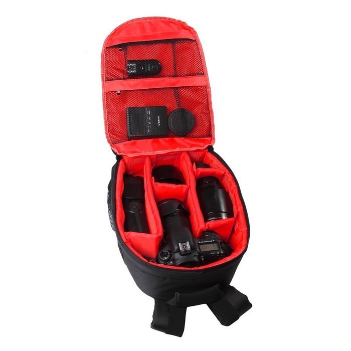 Professional DSLR Camera Backpack Shockproof Bag for Canon, Nikon, Sony, Olympus, Samsung, Panasonic, Pentax models... N7