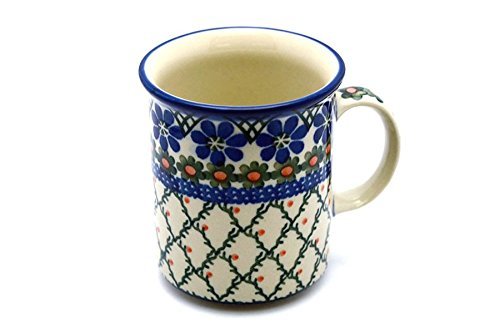 Polish Pottery Mug - Straight Sided - Primrose