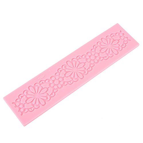 "Rose Silicone Lace Mold Chocolate Fandant Cake Decorating Mould" shopping N2