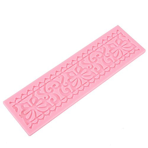 "Rose Silicone Lace Mold Chocolate Fandant Cake Decorating Mould" shopping N5