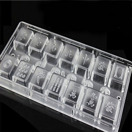 DIY Mahjong Chocolate Mold Baking Mould Mahjong 13 Unitary Cake Mold N3