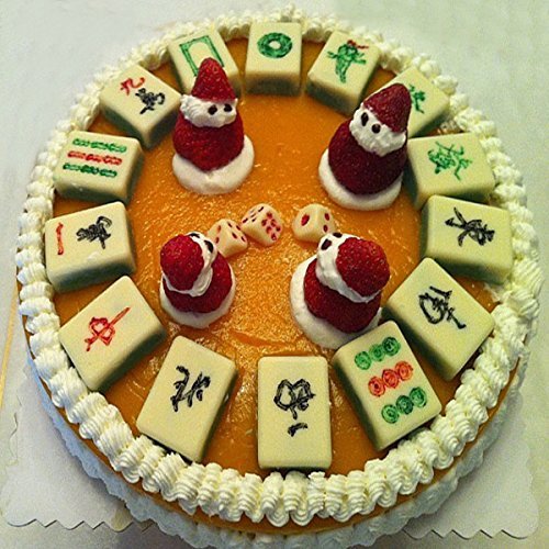 DIY Mahjong Chocolate Mold Baking Mould Mahjong 13 Unitary Cake Mold N6