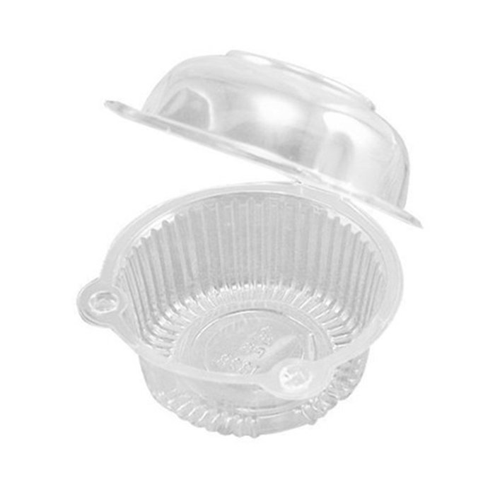 CTKcom Cake Container Icecream Container 50/100Pcs,Clear Plastic Cupcake (50) N2