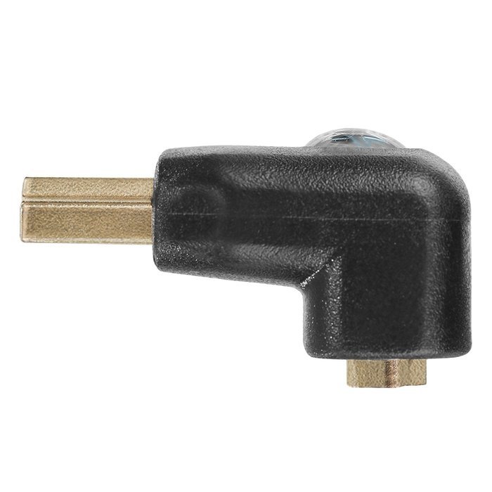 Twisted Veins ACHRALA3 4 Pack HDMI Right Angle Connectors/Adapters , Two (2) 90 degree connectors / Two (2) 270... N6