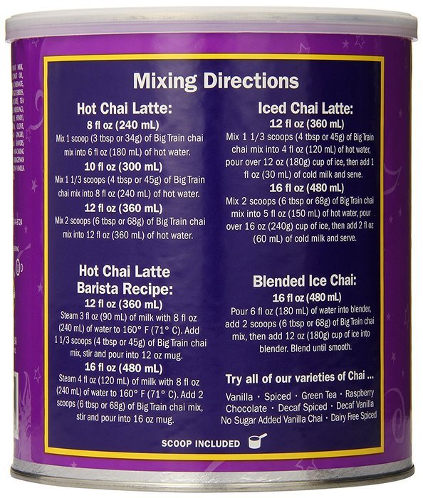 Big Train Spiced Chai, 1.9 Pound N3
