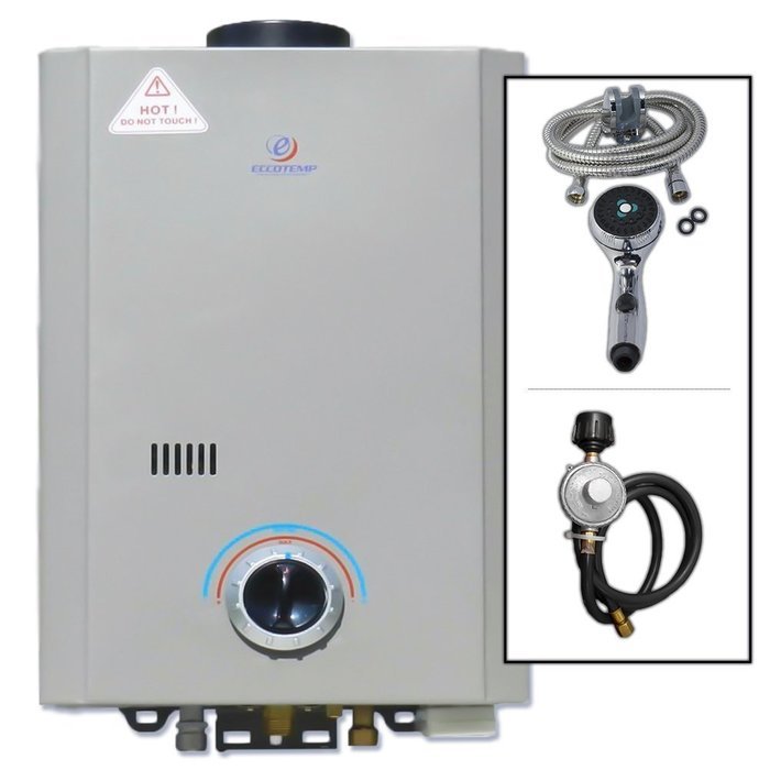 Flojet 2.0 GPM 50 PSI Portable Water Pump and Flojet Strainer Bundle N3