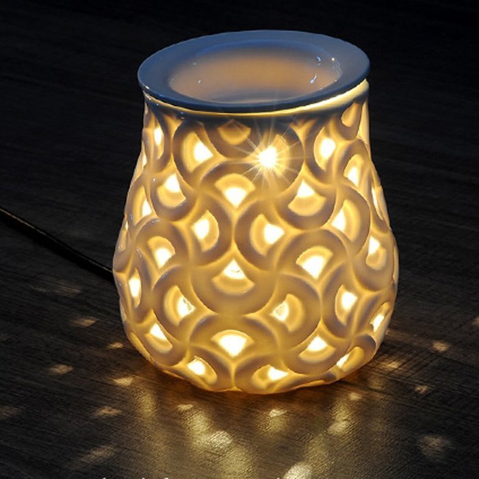 SanSiDo Essential Oil Diffuser Creative Ceramic Fragrance Lamp Humidifier Portable Air Diffuser Night Light Aroma...