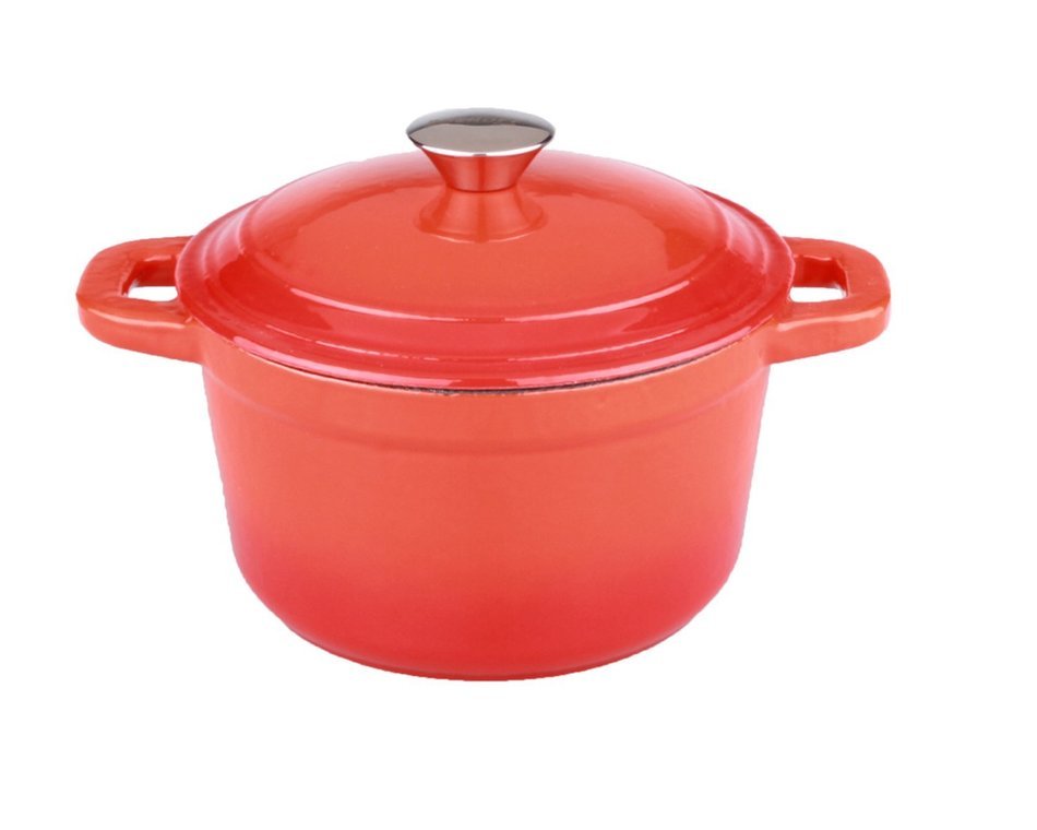 BergHOFF Neo Cast Iron Stockpot with a Lid, Green, 3-Qt. N4