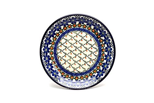Polish Pottery Plate - Salad/Dessert (7 3/4") - Primrose
